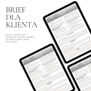 brief brief dla klienta brief na sprzedaż